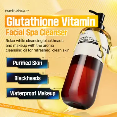 No.5+ Glutathione Vitamin Facial Spa Cleanser - Image 3