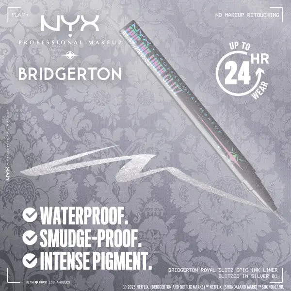 Bridgerton Epic Ink Liner Glitz 01 Glitzed In Silver - Image 4