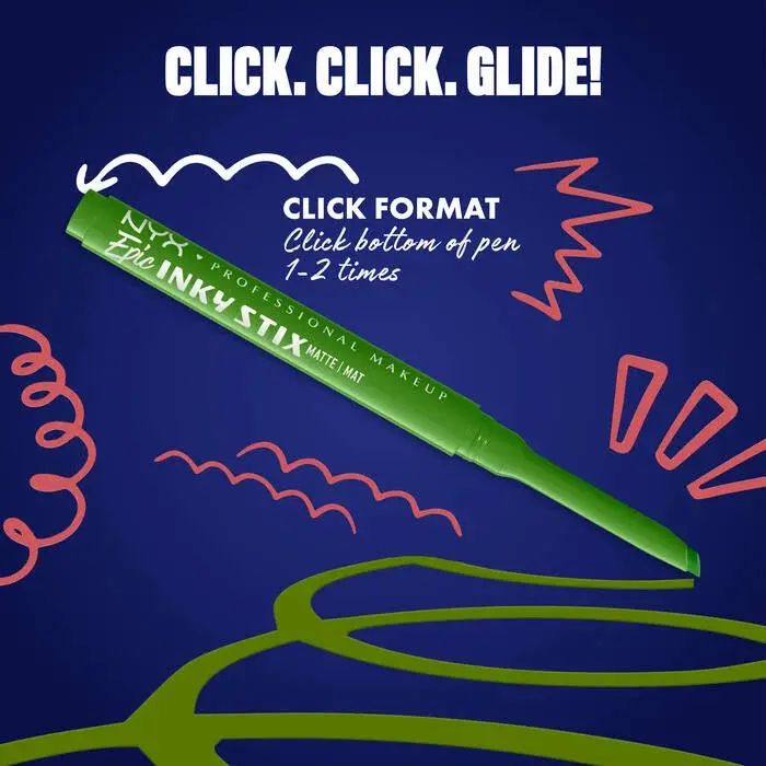 Epic Inky Stix Eyeliner On-Lime - Image 4