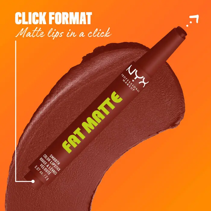 Fat Matte Smooth Color Lipstick Cocoa Cuddles - Image 5