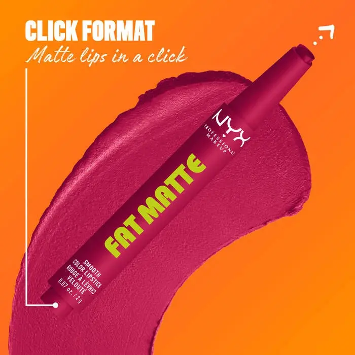 Fat Matte Smooth Color Lipstick Hibiscus Hug - Image 5