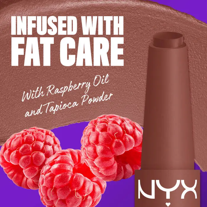 Fat Matte Smooth Color Lipstick Toasty Taupe - Image 3
