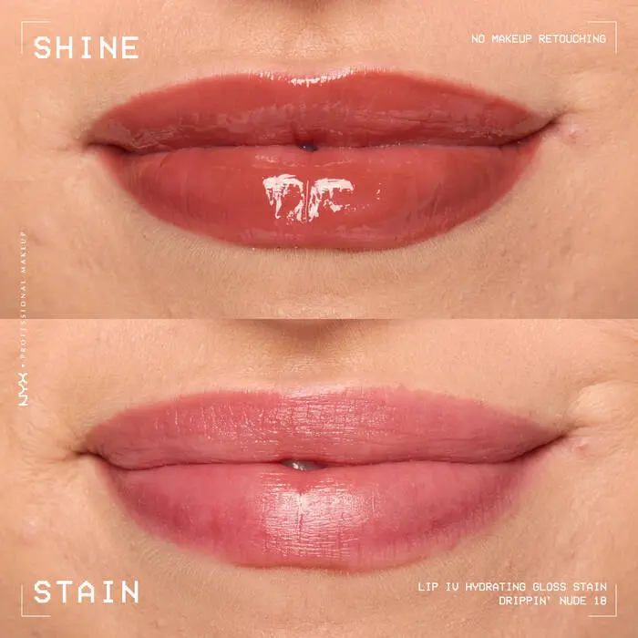 Lip IV Hydrating Gloss Drippin' Nude - Image 2