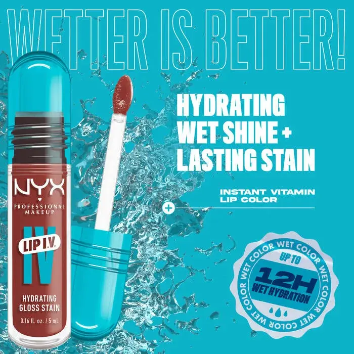 Lip IV Hydrating Gloss Drippin' Nude - Image 6