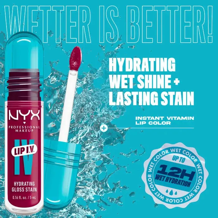 Lip IV  Hydrating Gloss Magenta Mist - Image 6