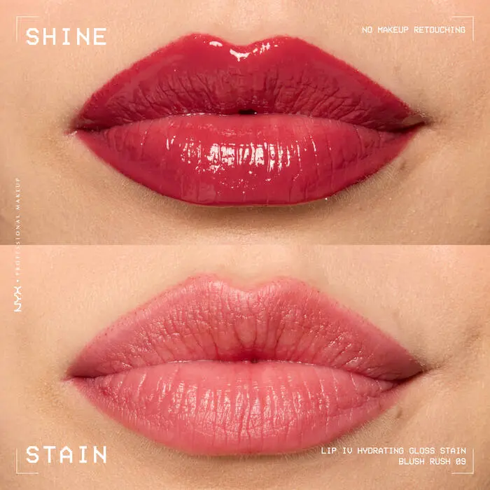 Lip IV Hydrating Lip Gloss Blush Rush - Image 2