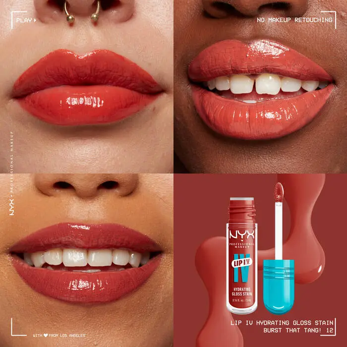 Lip IV Hydrating Lip Gloss Burst That Tang - Image 3
