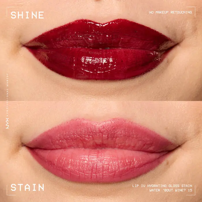 Lip IV Hydrating Lip Gloss Water 'Bout Wine? - Image 2
