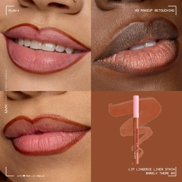 Lip Lingerie Lip Liner Stain Barely There - Image 2