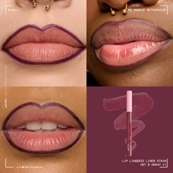 Lip Lingerie Lip Liner Stain Hot & Heavy - Image 2