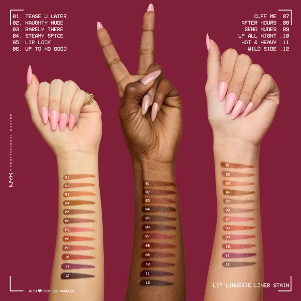 Lip Lingerie Lip Liner Stain Naughty Nude - Image 5