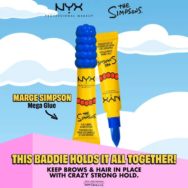 Marge Simpson Mega Glue Transparent 2 In 1 Brow And Hair Styler - Image 3