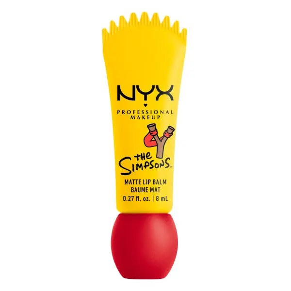 Simpson Smushy Blurred Finish Matte Lip Balm Bart Rebel Red - Image 9