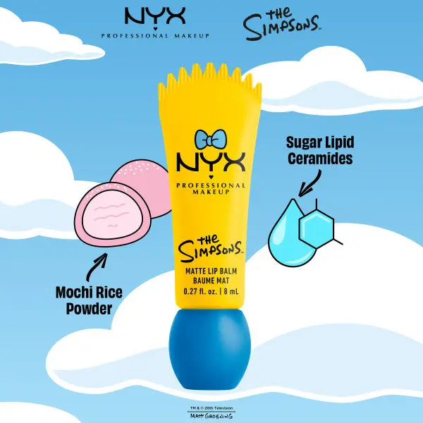 Simpson Smushy Blurred Finish Matte Lip Balm Maggie Peekaboo Blue - Image 4