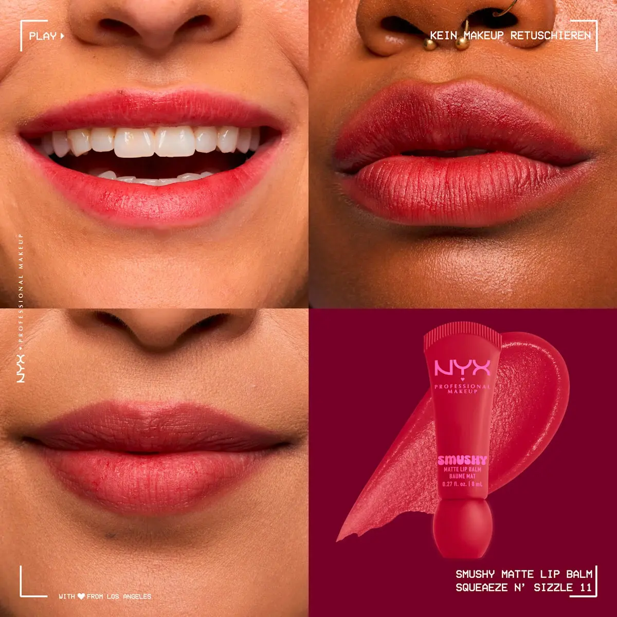 Smushy Matte Lip Balm Squeeze N'Snizzle - Image 2