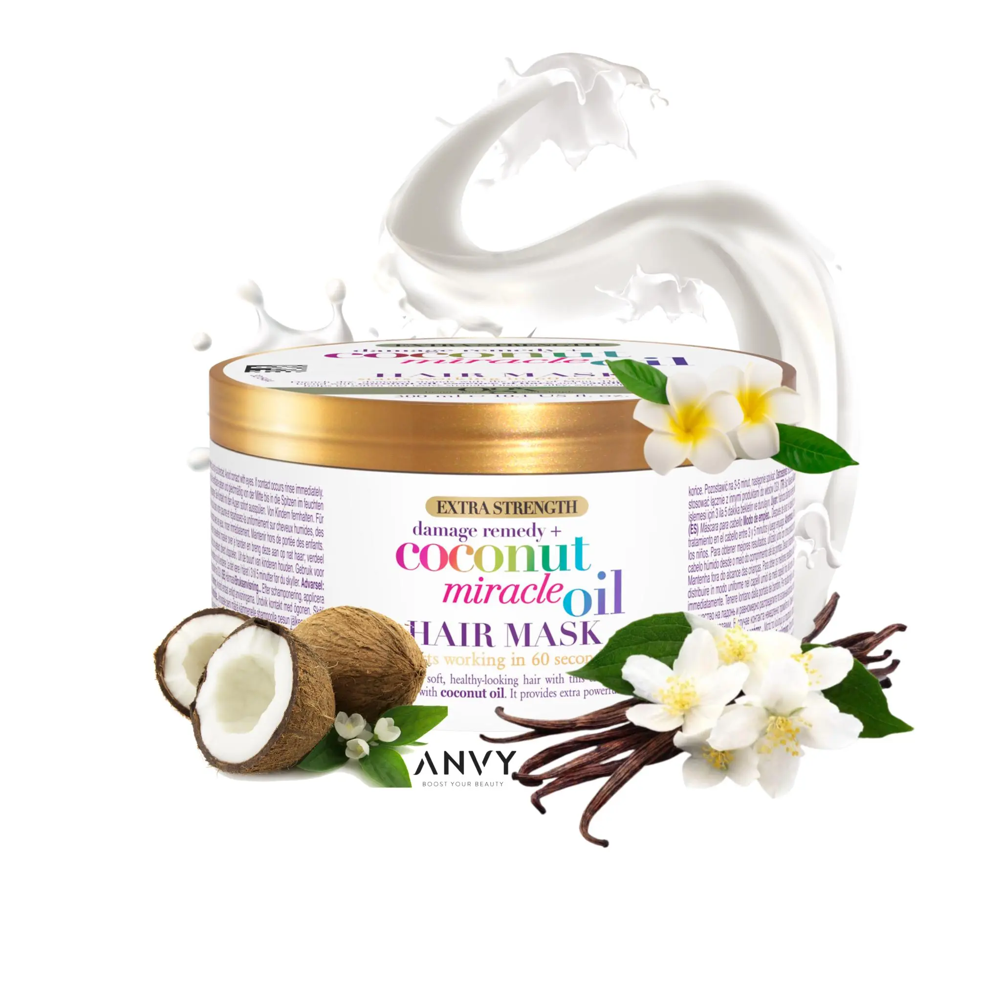 Extra Strength Damage Remedy and Coconut Miracle Oil Masker - Image 2