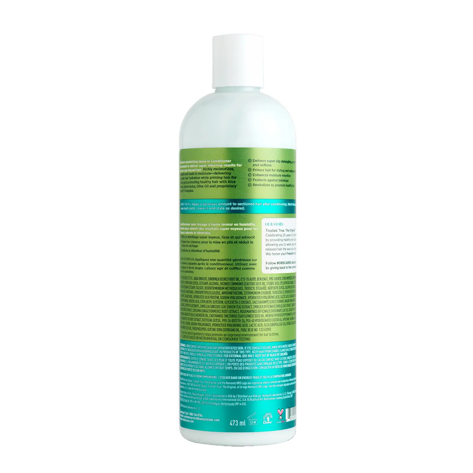 Olive Oil Max Moisture Rice Water Leave-in Conditioner - Image 2