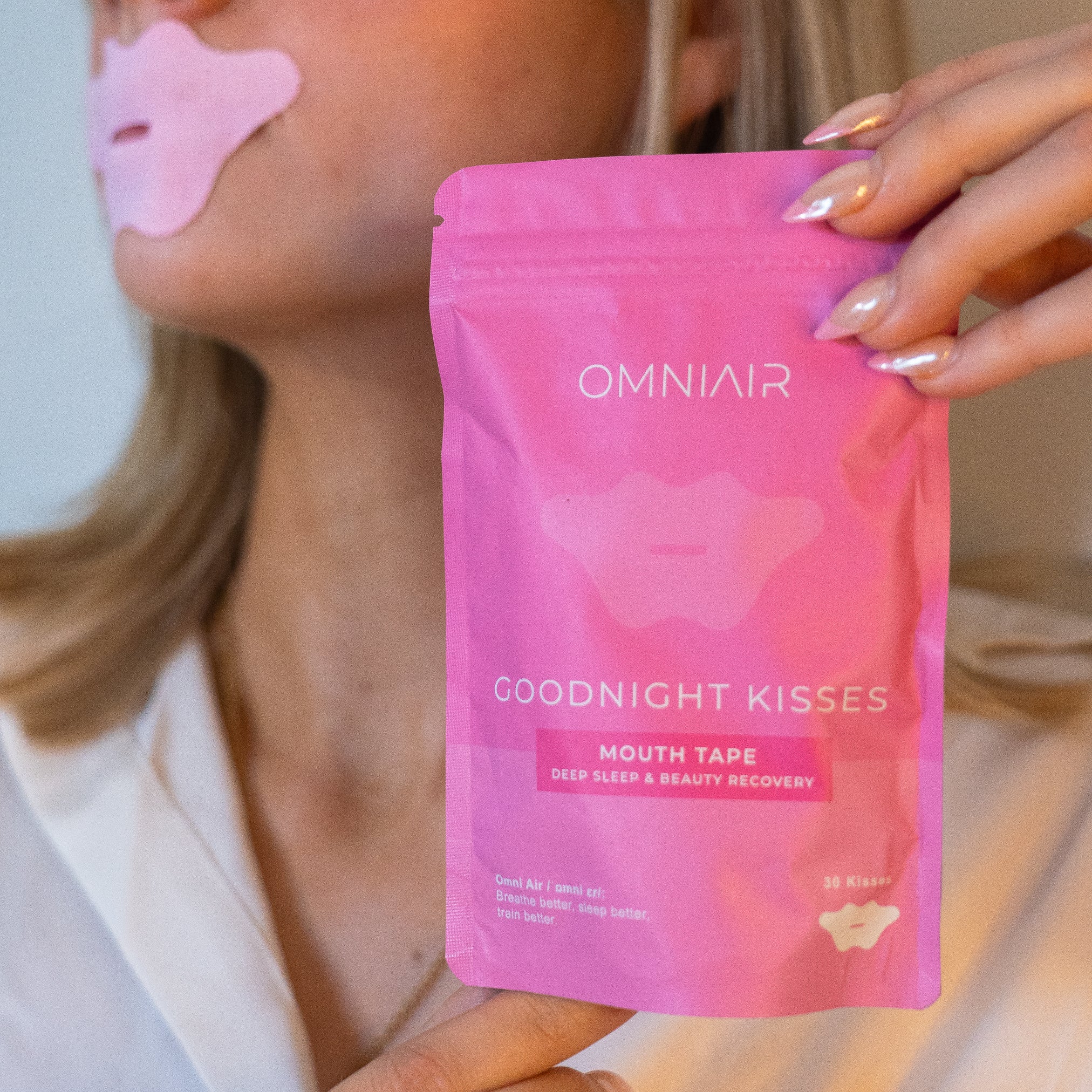 Roze Mondtape - Image 4