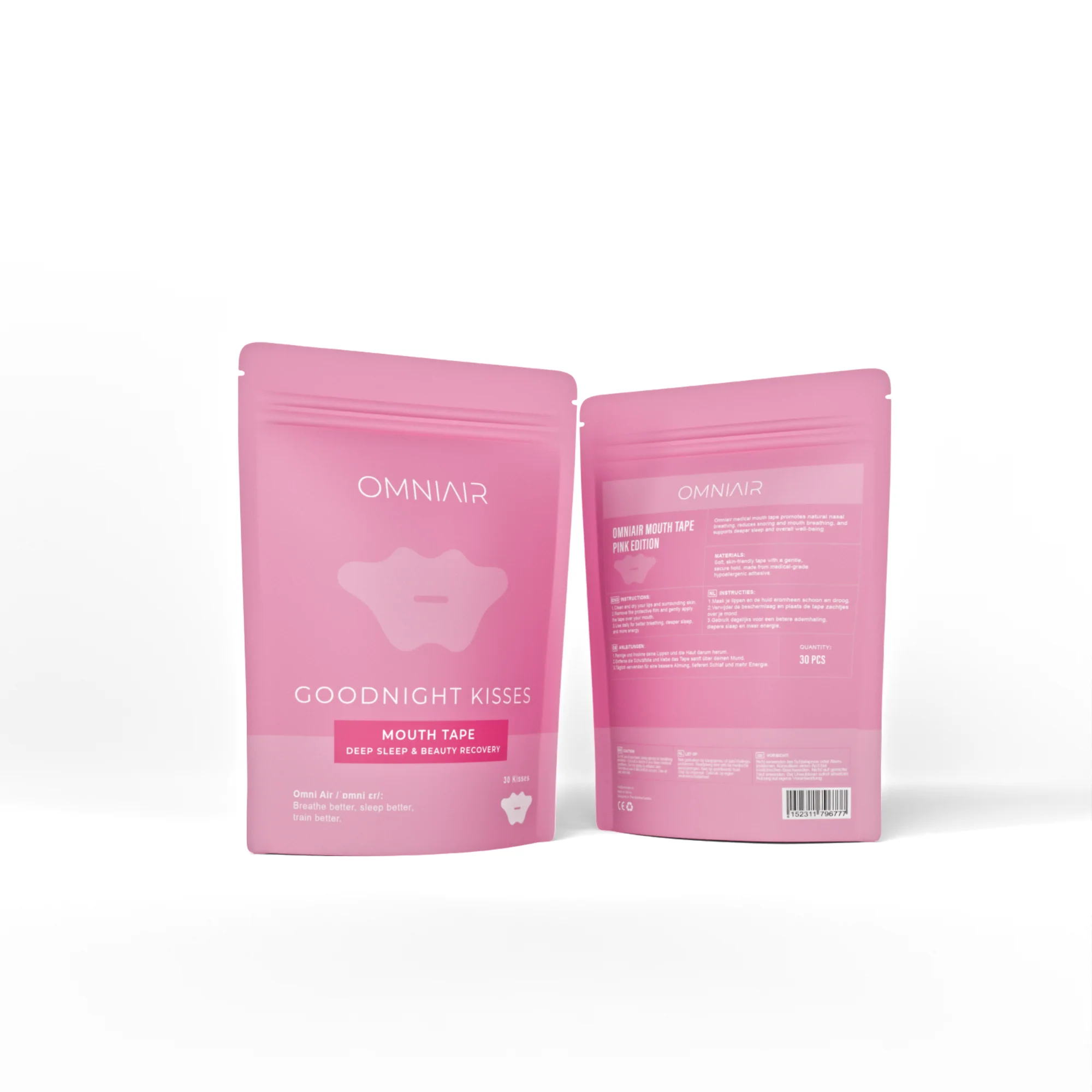 Roze Mondtape - Image 6