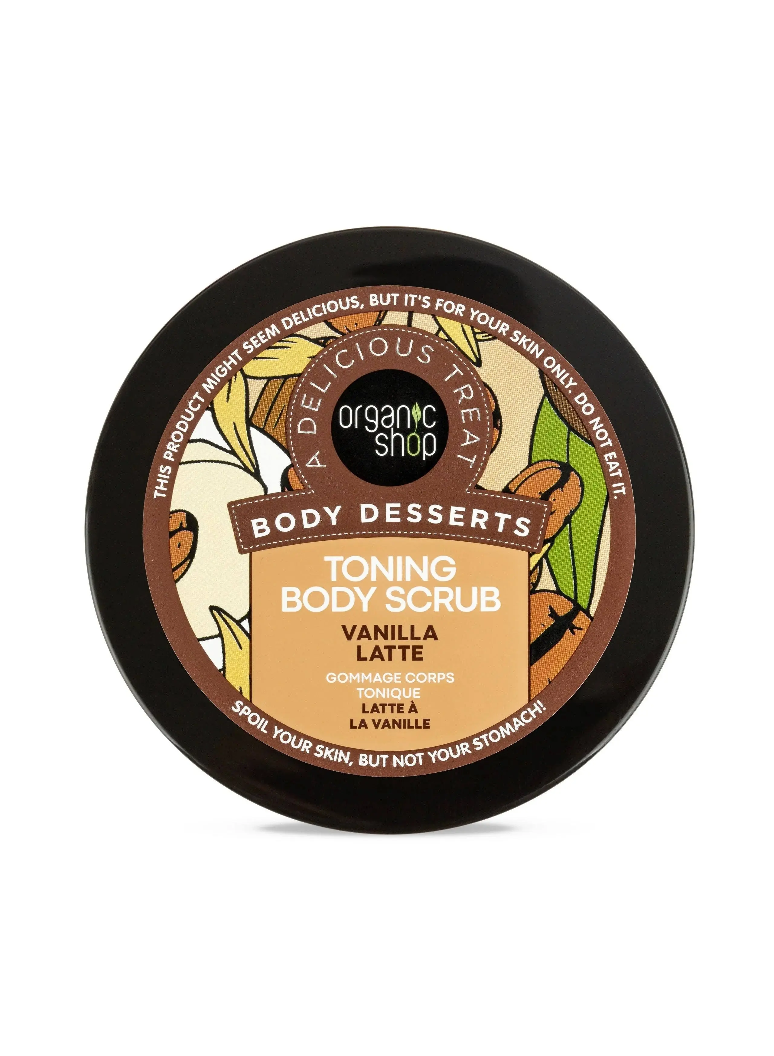 Body Desserts Toning Body Scrub Vanilla Latte - Image 2