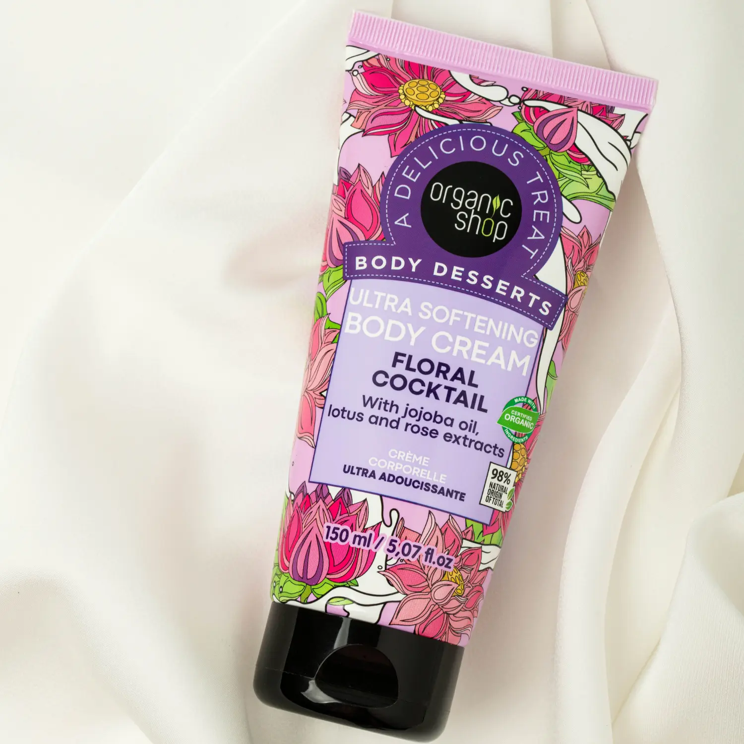 Body Desserts Ultra Softening Body Cream Floral Cocktail - Image 2