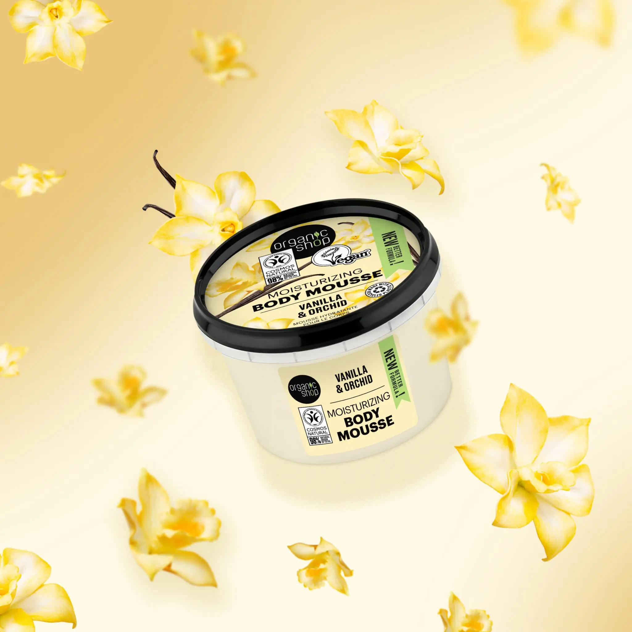 Moisturizing Body Mousse Vanilla - Image 2