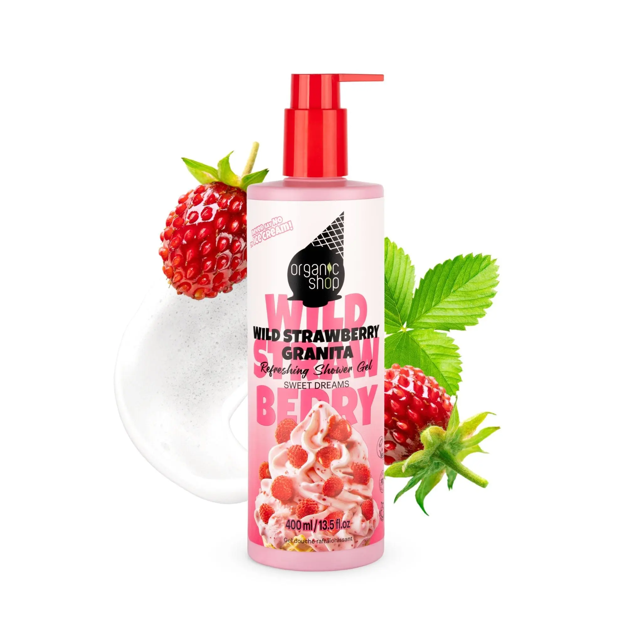 Refreshing Shower Gel Wild Strawberry Granita - Image 2