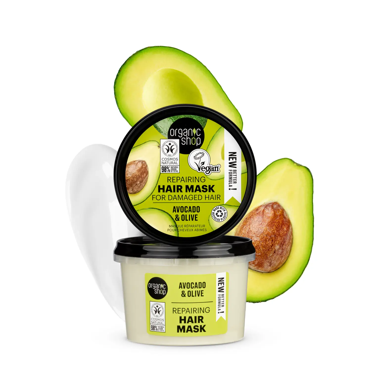 Repairing Hair Mask for Damaged Hair Avocado and Olive - Image 3