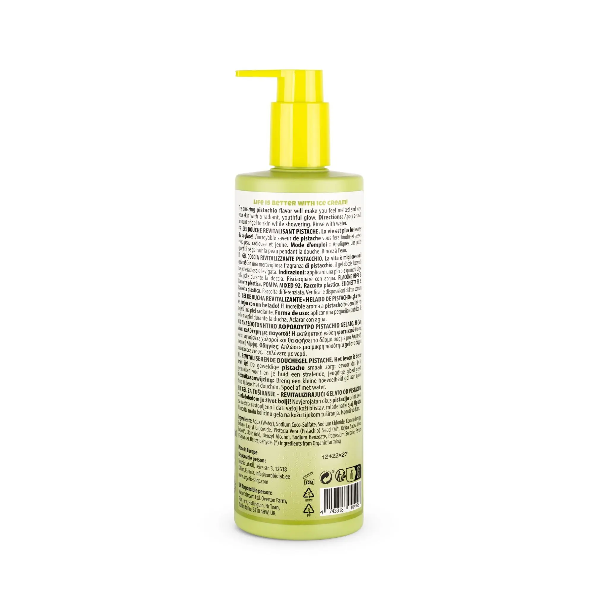 Revitalizing Shower Gel Pistachio Gelato - Image 3