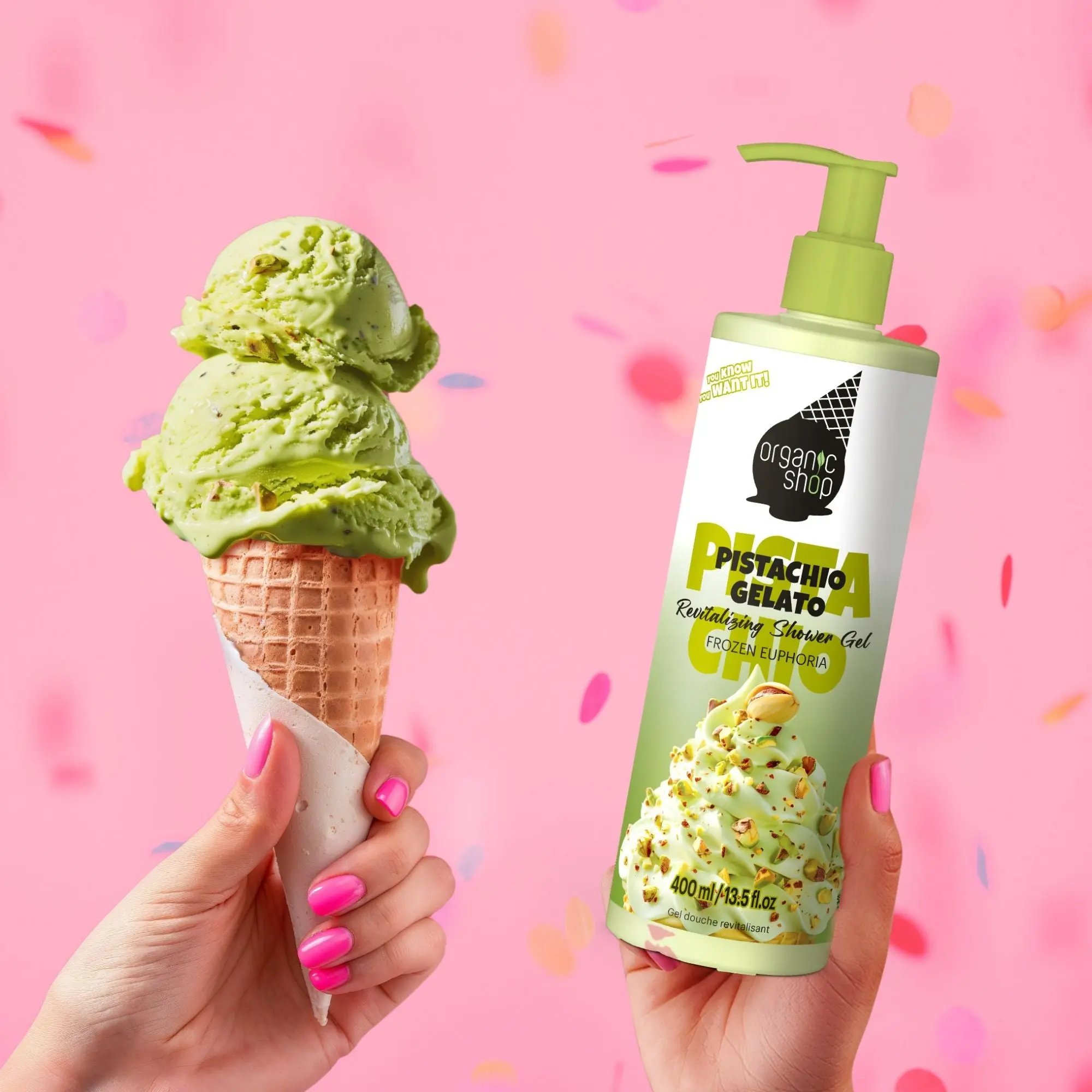 Revitalizing Shower Gel Pistachio Gelato - Image 4