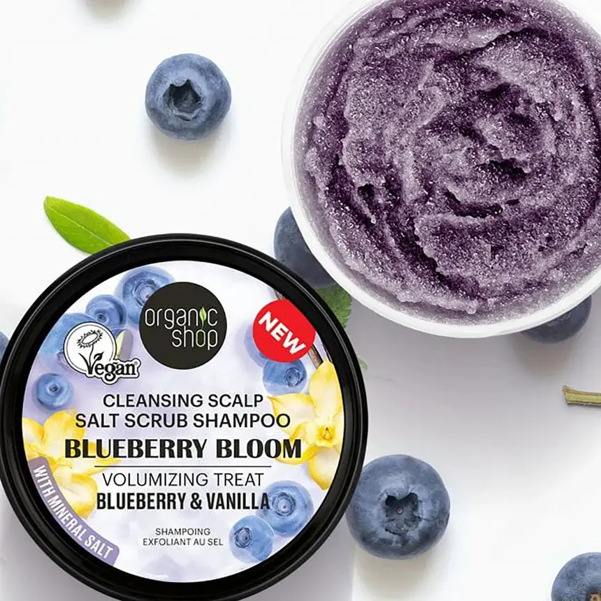 Salt Scrub Shampoo Blueberry Bloom - Image 2