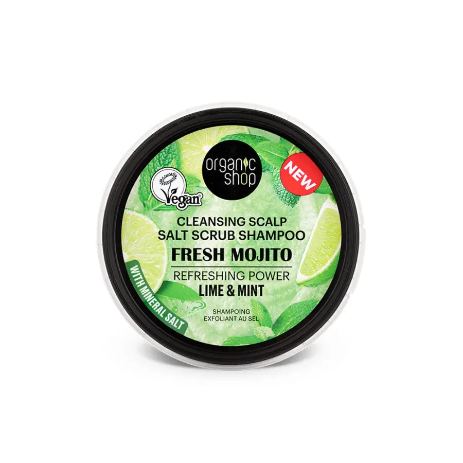 Salt Scrub Shampoo Fresh Mojito - Image 4