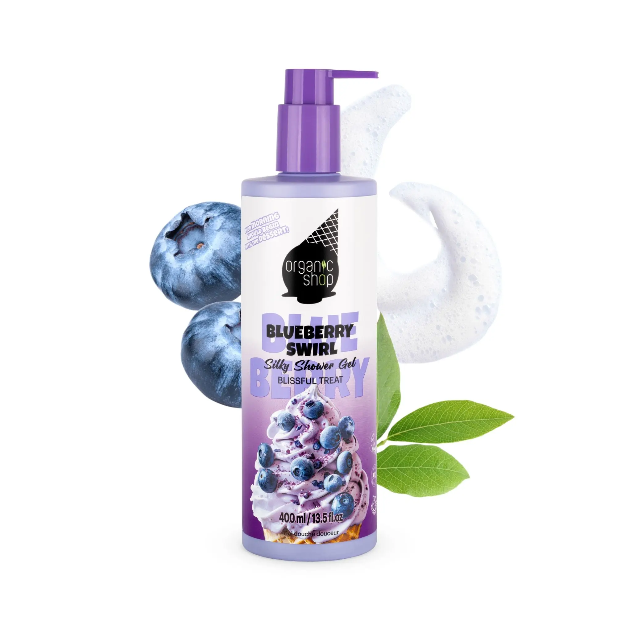 Silky Shower Gel Blueberry Swirl - Image 2