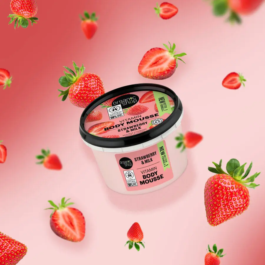 Vitamin Body Mousse Strawberry - Image 2
