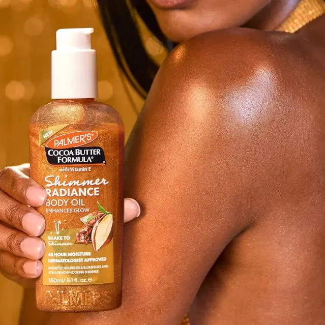 Cocoa Butter Formula Shimmer Radiance Body Oil - Image 2