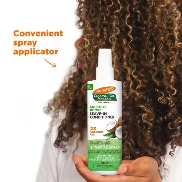 Coconut Oil Formula Moisture Boost Leave In Conditioner - Image 4