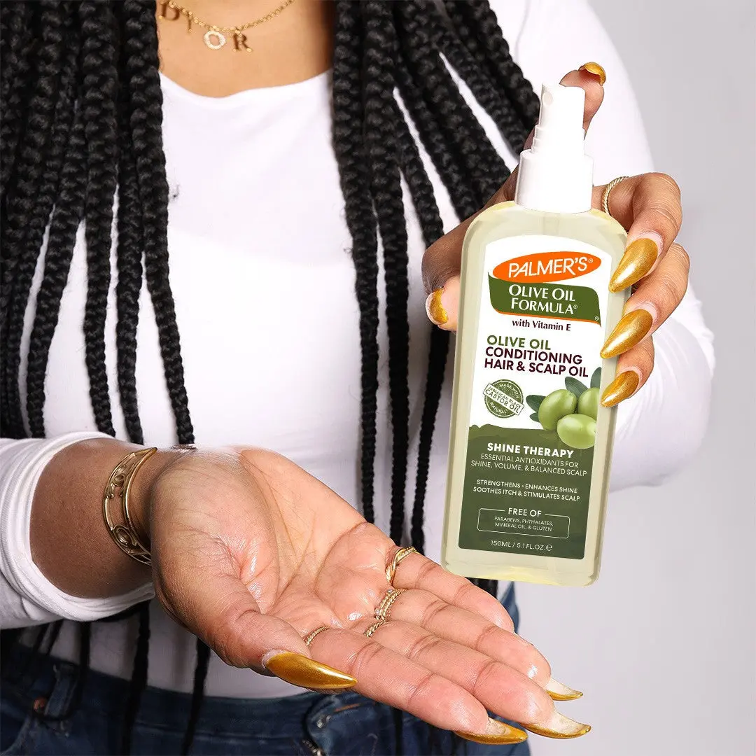 Olive Oil Formula Conditioning Hair + Scalp Oil - Image 3