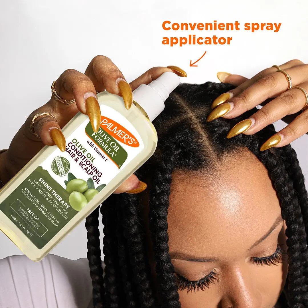 Olive Oil Formula Conditioning Hair + Scalp Oil - Image 4