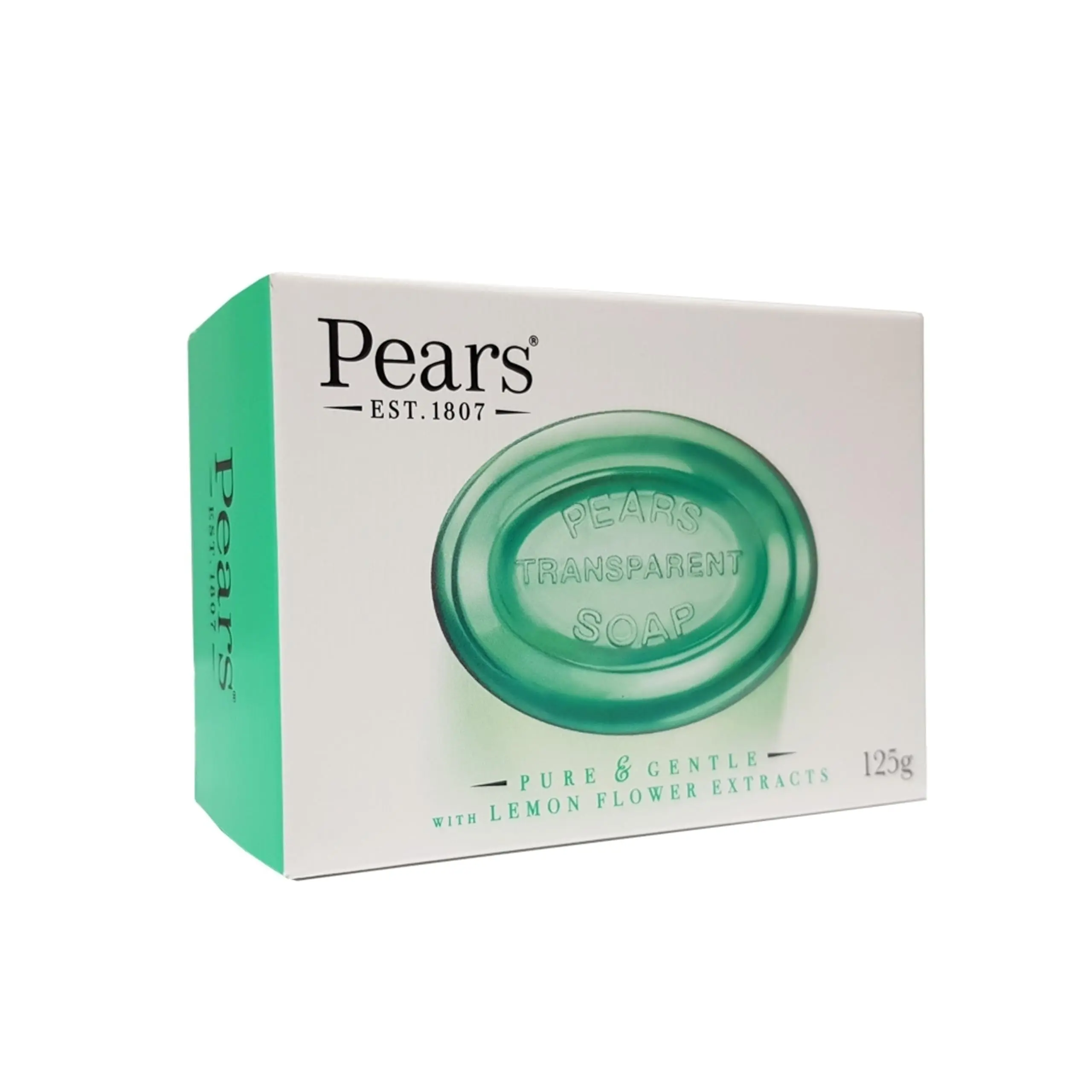 Zeep Transparant Lemon Flower 125 gr. - Image 2