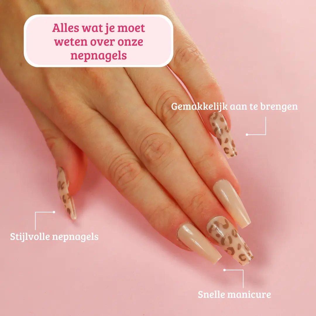 Press On French Nails Panther - Image 9