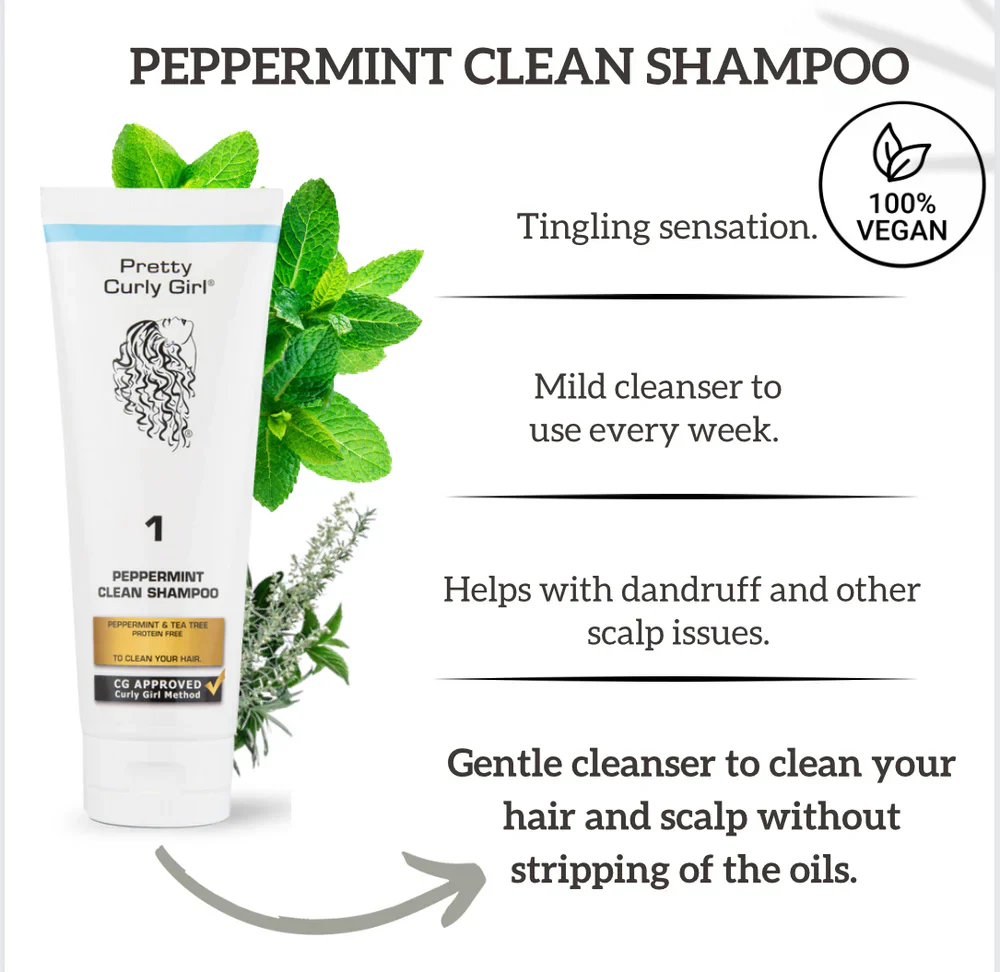 Peppermint Clean Shampoo & Leave In Conditioner - Image 4