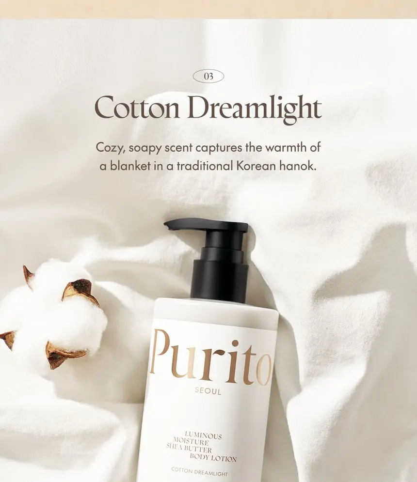 Luminous Moisture Shea Butter Body Lotion Cotton Dreamlight - Image 3