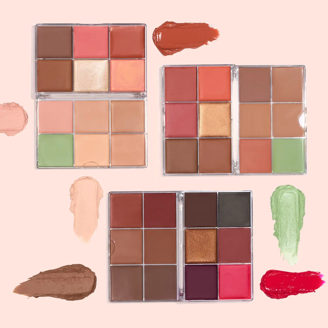 Everything Base Face Icon Complexion Palette Dark - Image 2