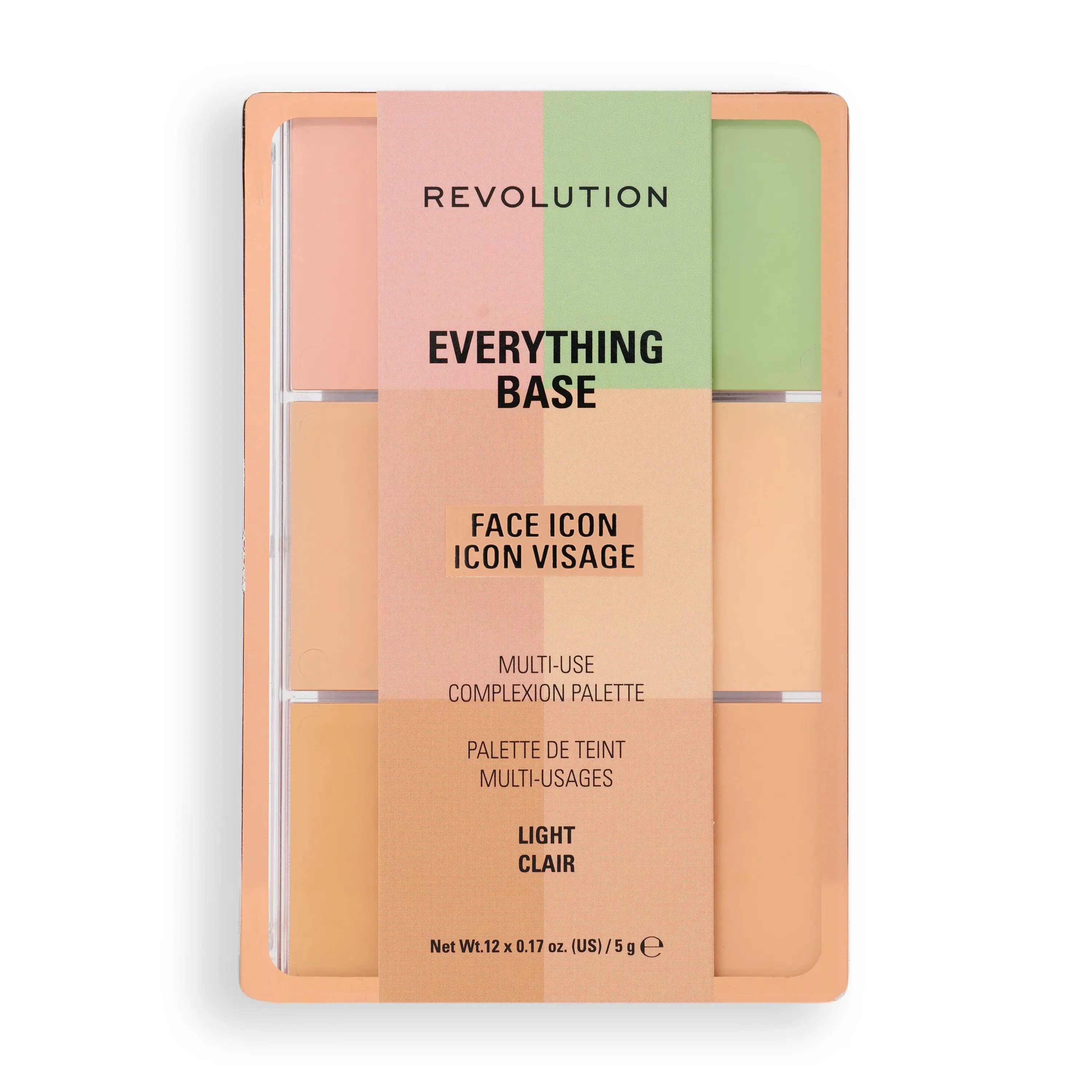 Everything Base Face Icon Complexion Palette Light - Image 8