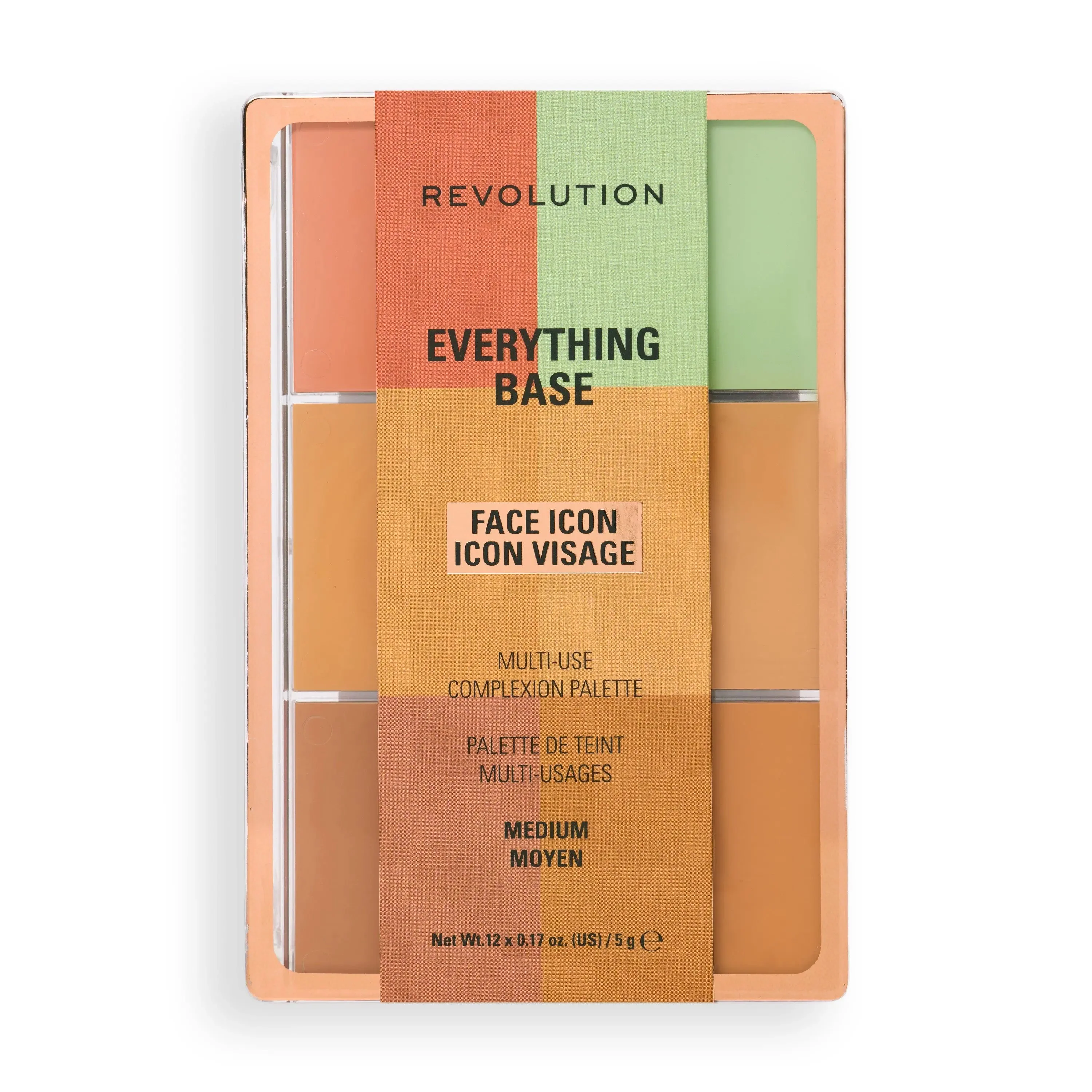 Everything Base Face Icon Complexion Palette Medium - Image 8