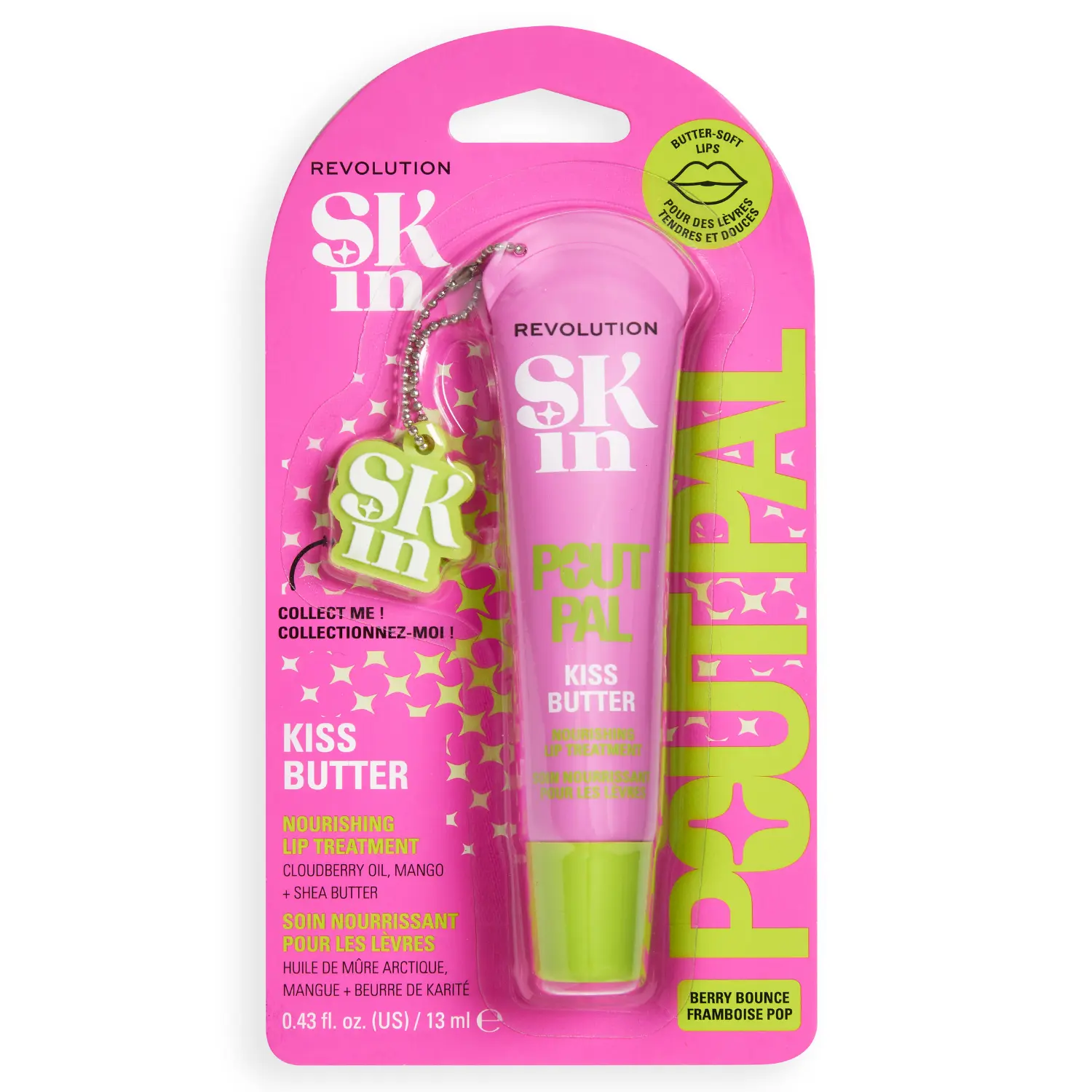 SKin Pout Pal Kiss Butter Nourishing Lip Treatment Berry Bounce - Image 4