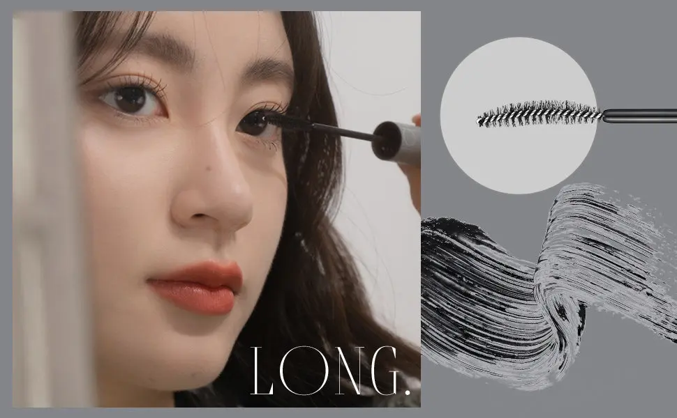 Han All Fix Mascara L01 Long Black - Image 2