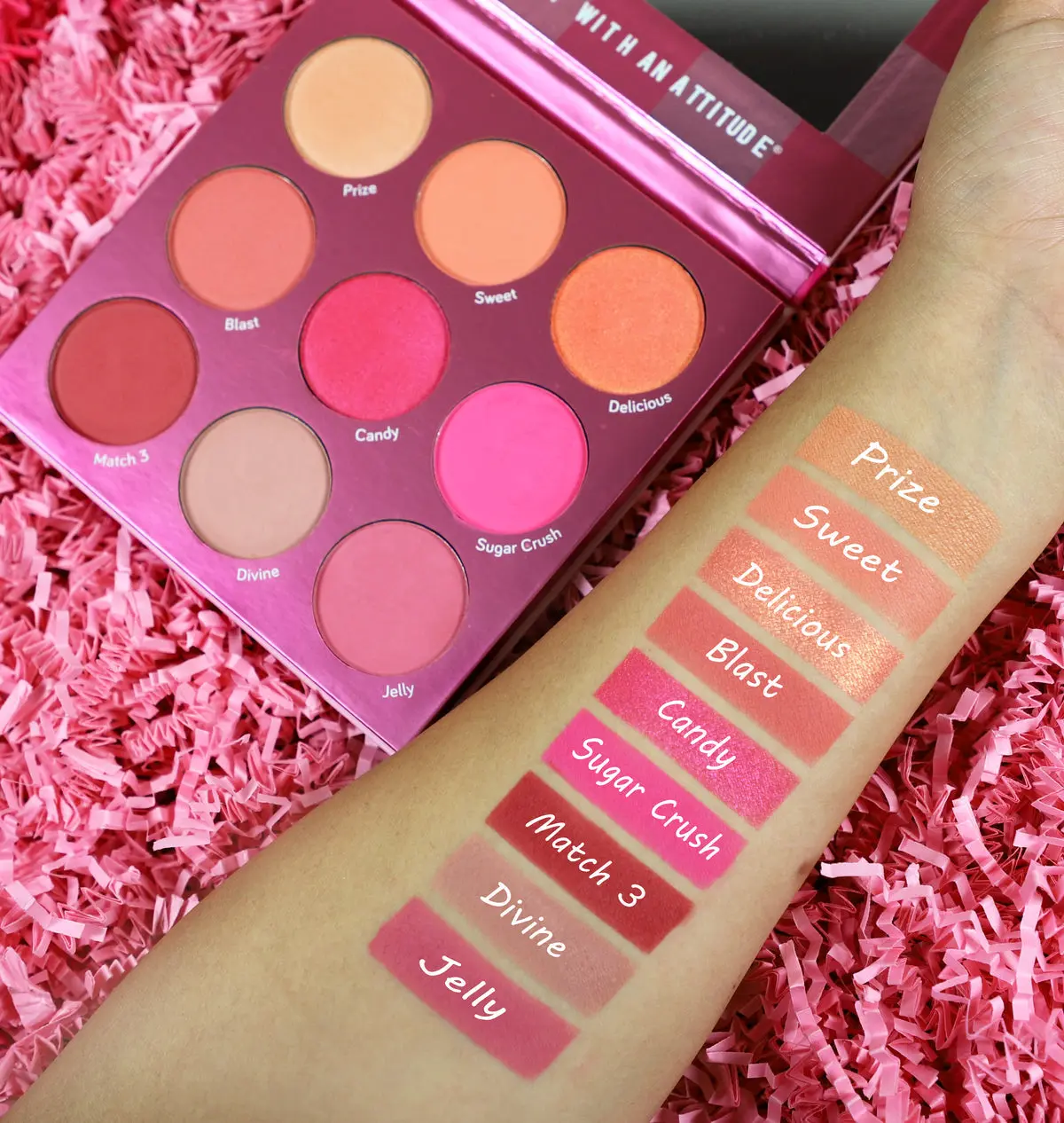 Blush Crush 9 Color Blush Palette Match Three - Image 2