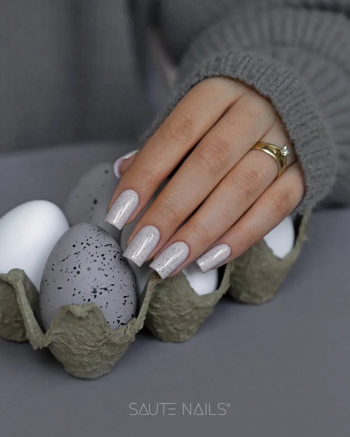 UV Gel Polish S346 Eggshell - Image 2