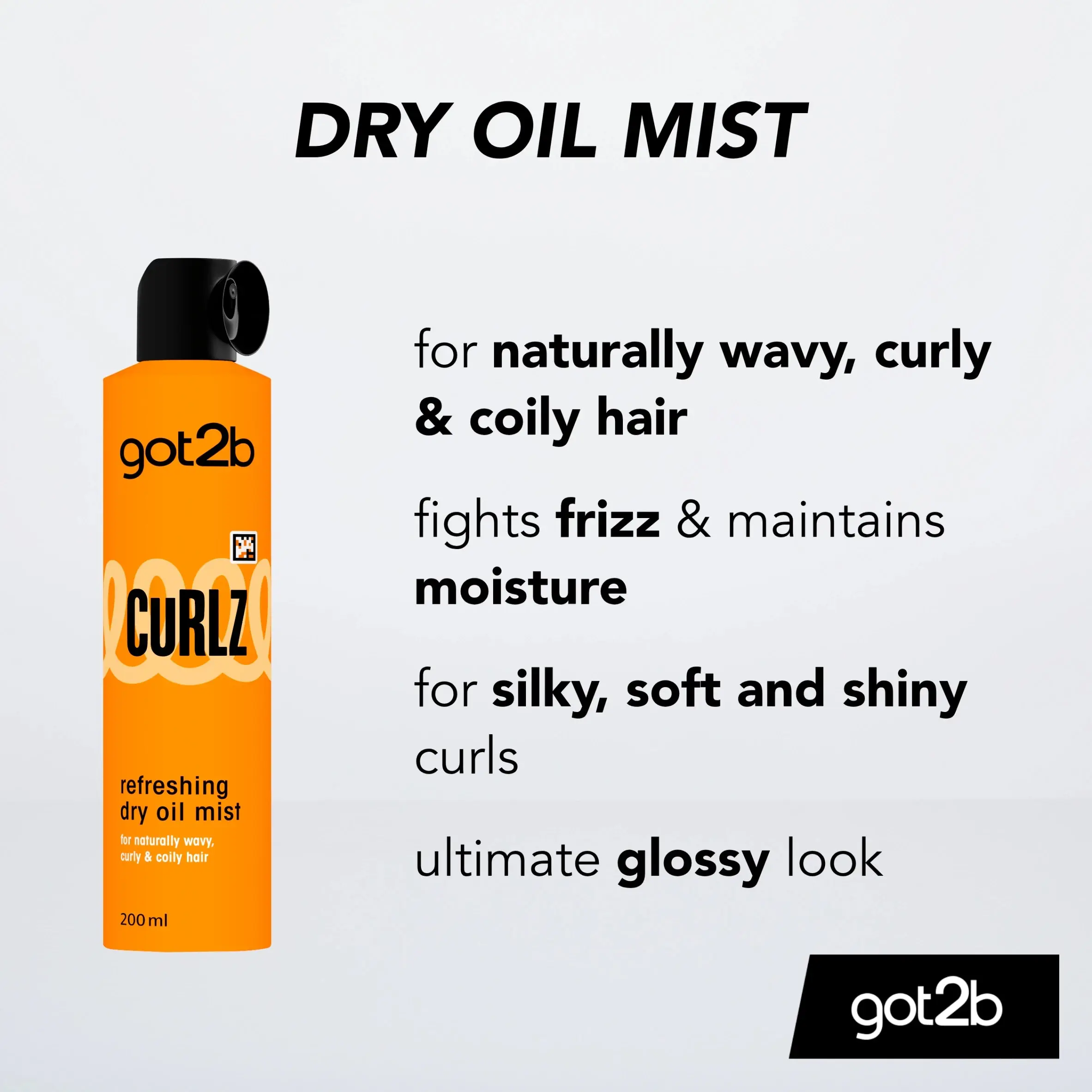 Got2b Curlz Refreshing Dry Oil Mist - Image 6
